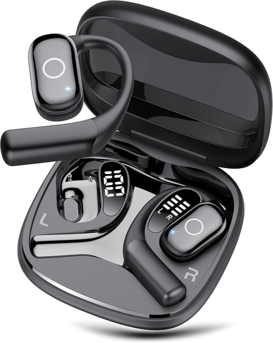 AI Translation Earbuds Real Time, 144 Language Translator Earbuds for Iphone and Android, 80H Playtime,3-In-1 Translation Headphones Translating Device, for Travel/Business/Meeting/Learning (Black)